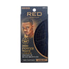RED PREMIUM 360 POWER WAVE X BOW WOW 100% NATURAL MEDIUM SOFT BOAR BRISTLE CURVED WAVE BRUSH BR14