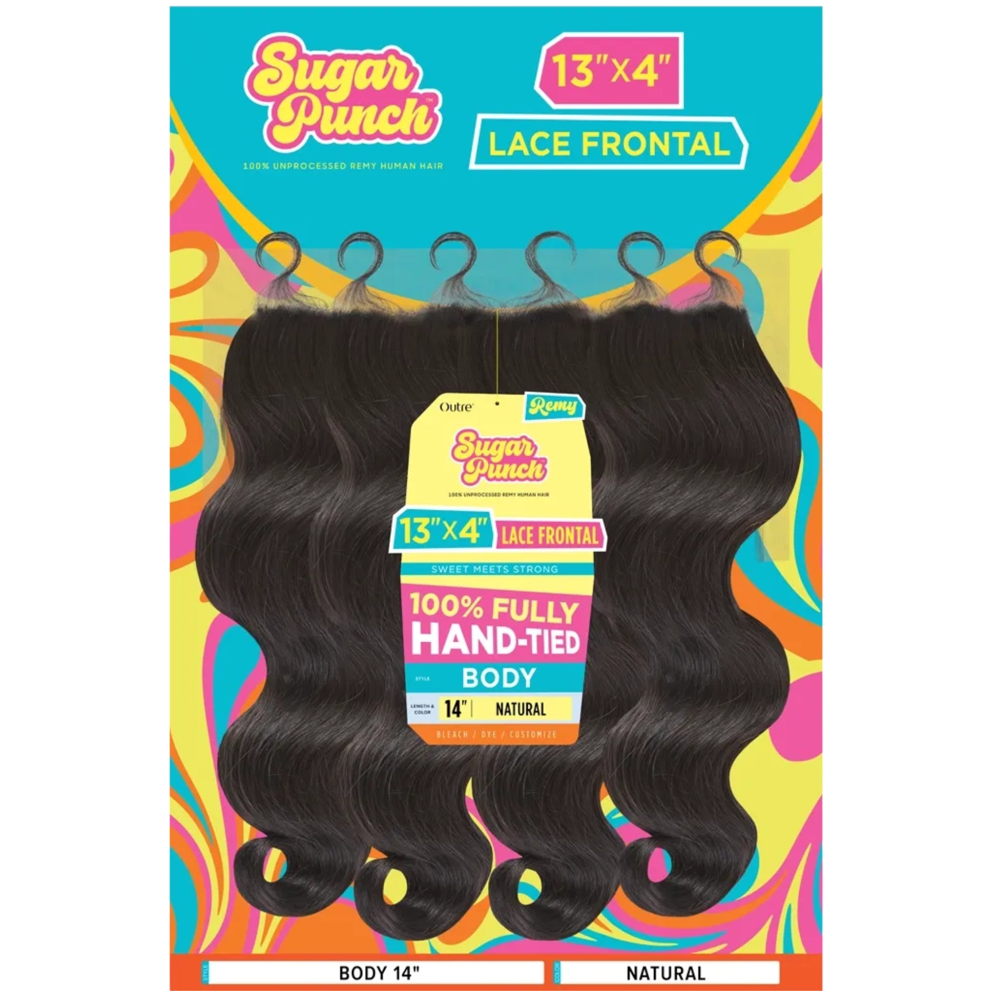 Body Wave 13x4 HD Lace Frontal Closure – 12"