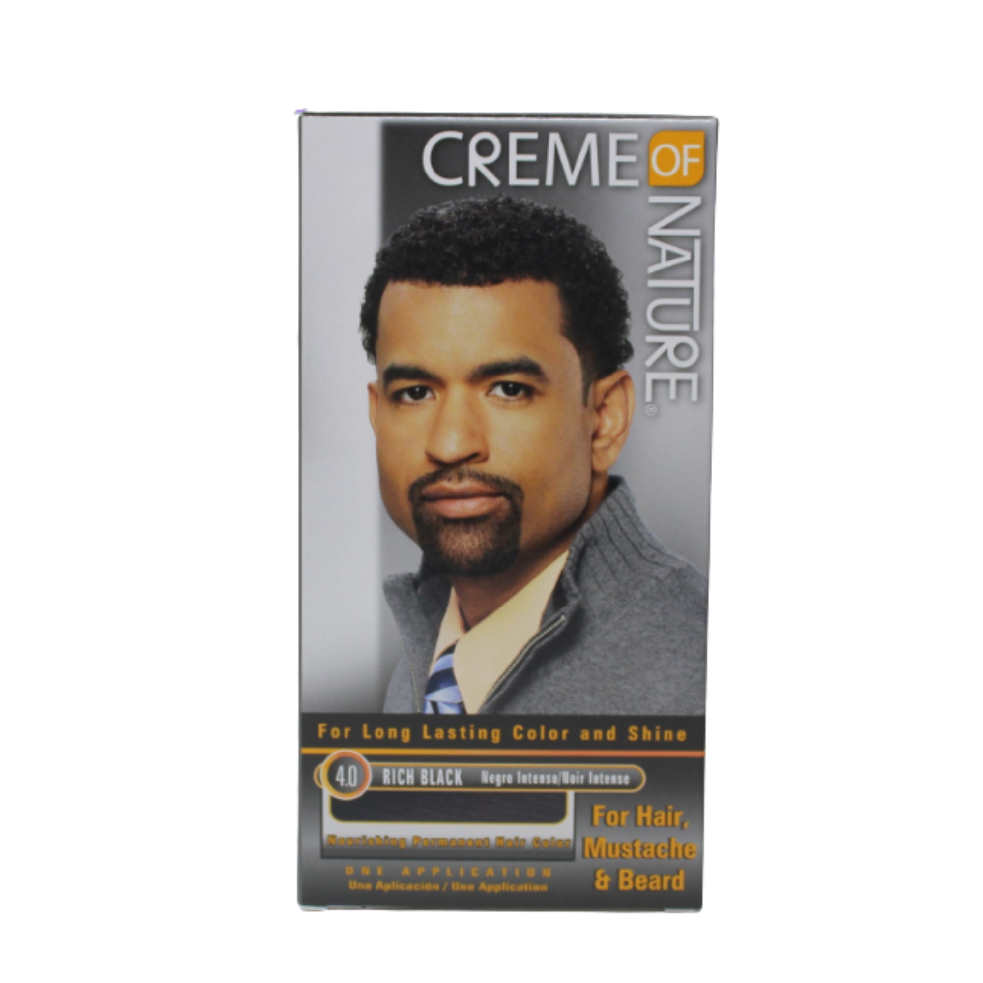 Creme of Nature Men Mustache & Beard Rich Black | Beauty Supply