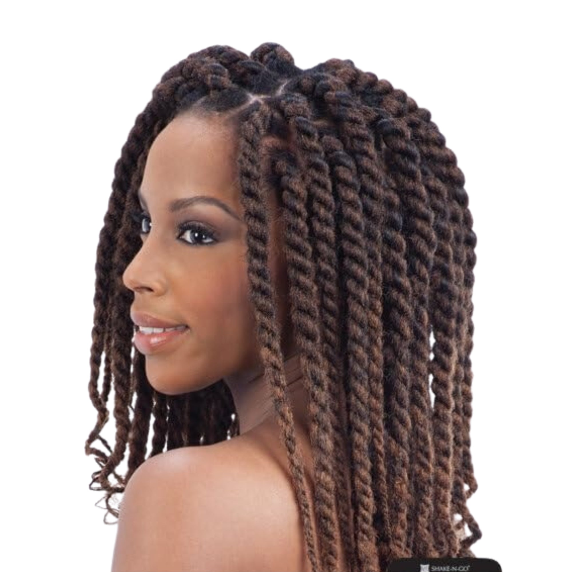 Coily Textured Cuban Twist Braiding Hair – 12"