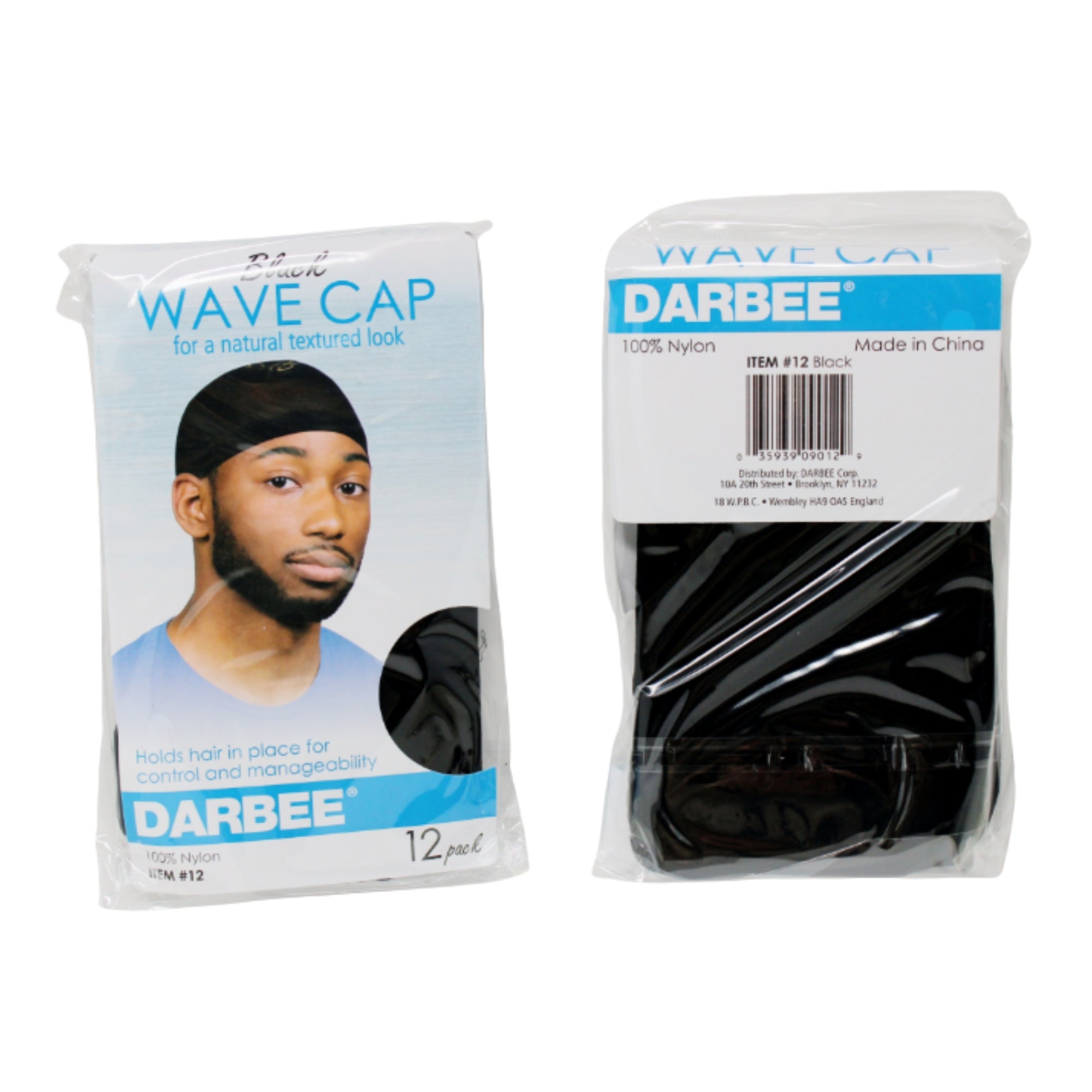 Darbee Wave Cap Black | Beauty Supply