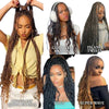 Deep Wave Bulk Braiding Hair – 18"