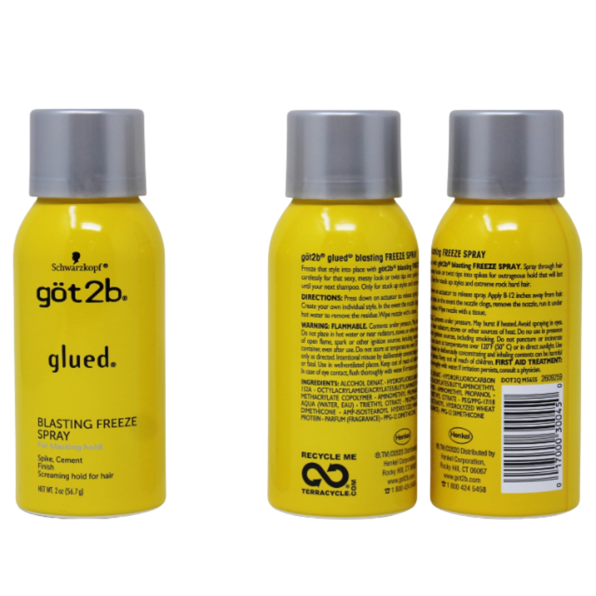 Got2b Glued Freeze Spray 2oz. | Beauty Supply