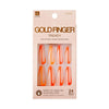GOLDFINGER TRENDY NAILS- GD42 GREEN FLAGS