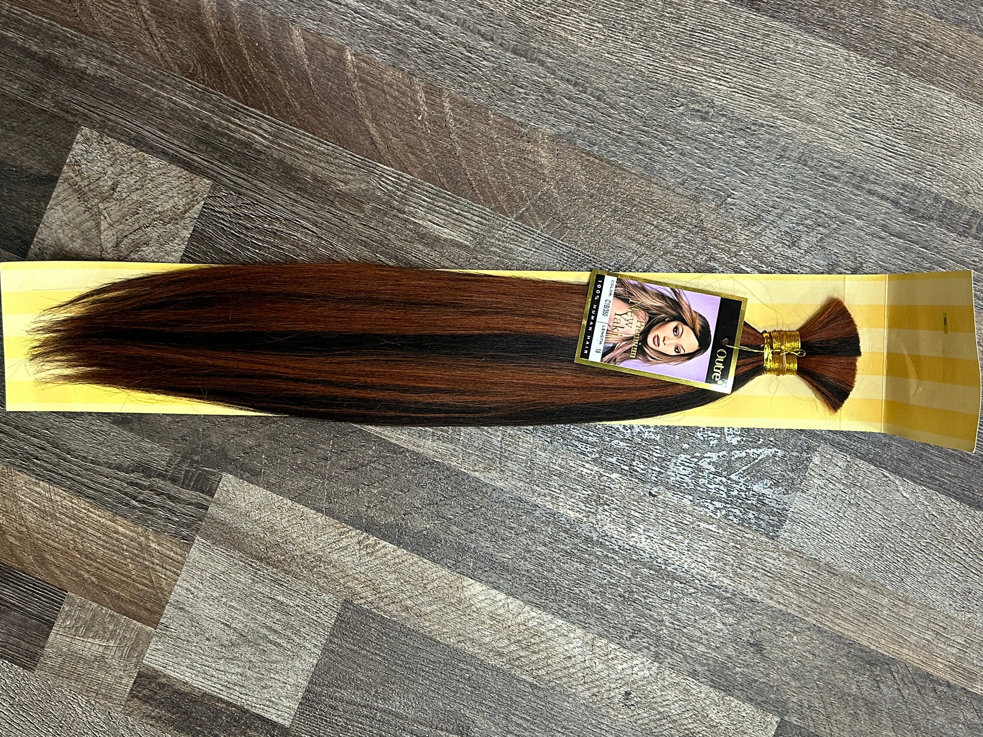 Outre Premium New Yaki "Bulk" 100% Human Hair