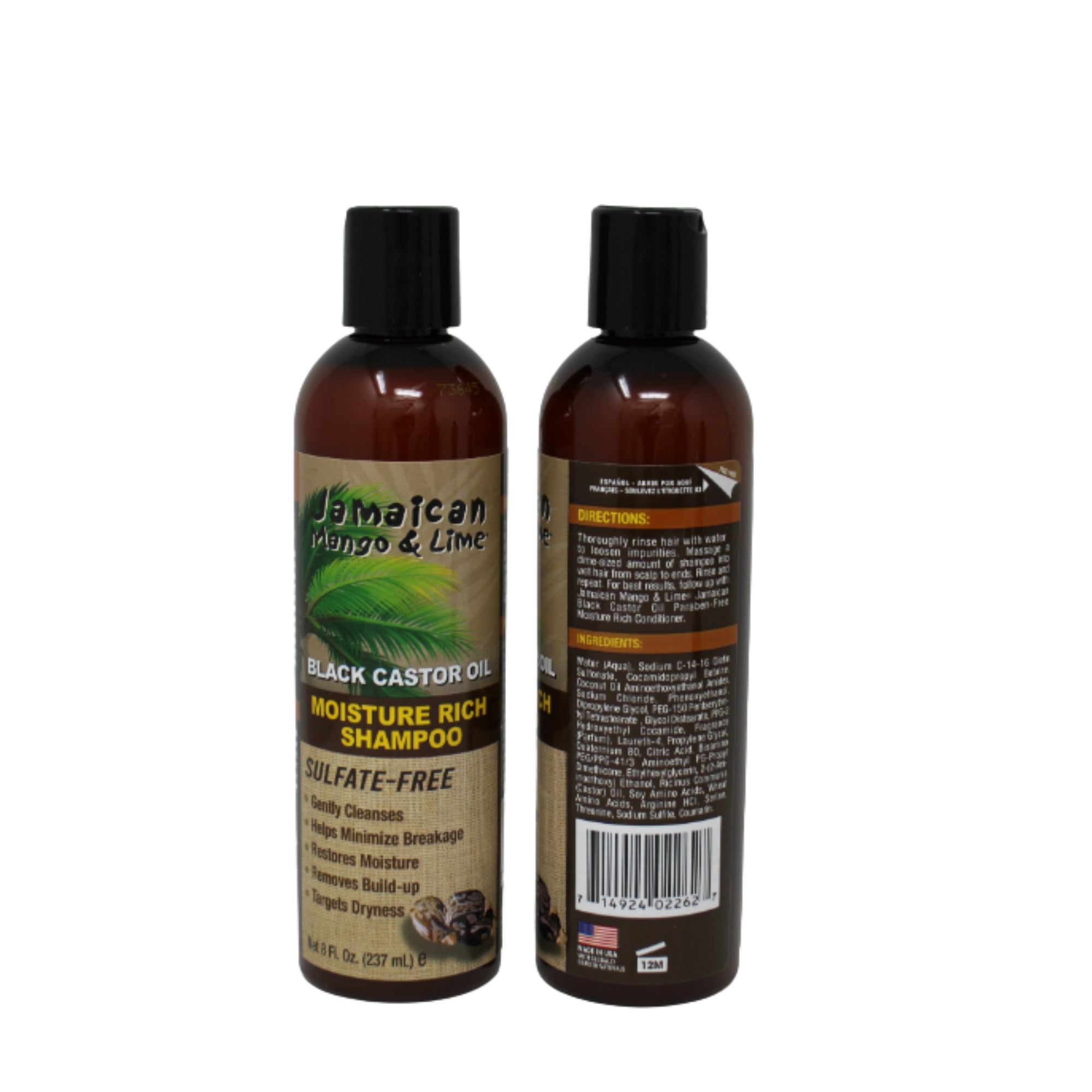Jamaica Mango & Lime Jam Mango Black Castor Shampoo | Beauty Supply