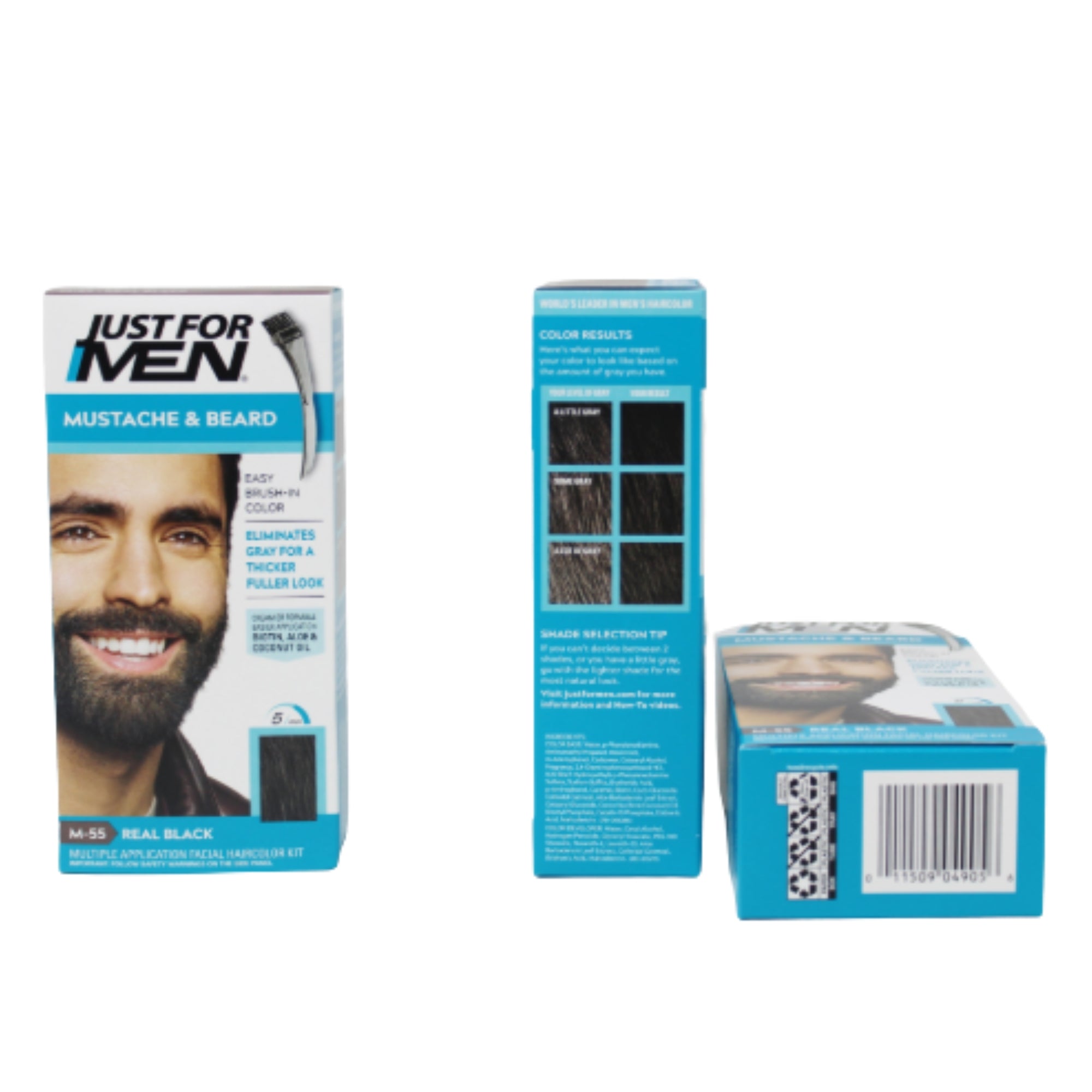 Just For Men Mustache & Beard Real Black | Beauty Supply