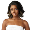 Loosely Curled Bob Y-Part Lace Front Wig – 12"