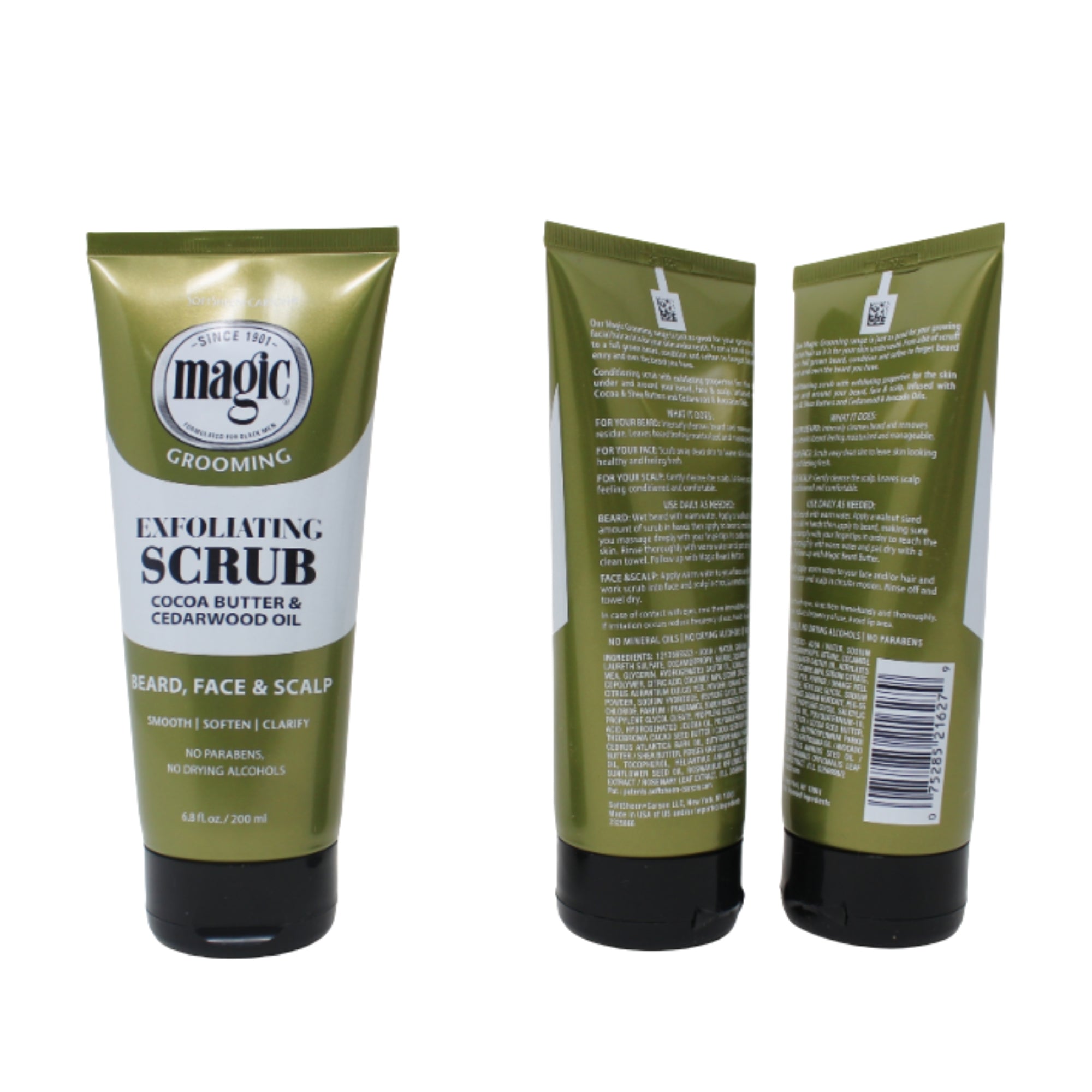 Magic Shave Beard Exfoliate Scrub | Beauty Supply
