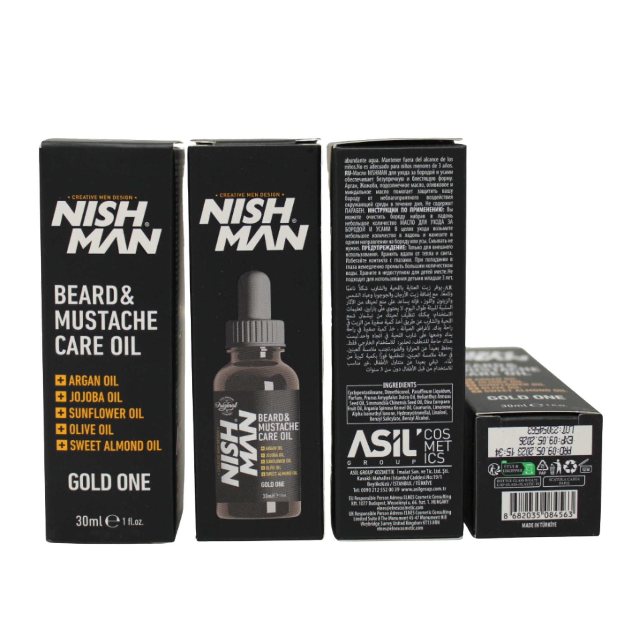 Nishman Beard/Mustache Oil | Beauty Supply