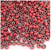 CRYSTAL COLLECTION RED METALLIC BEADS #DNV-0679