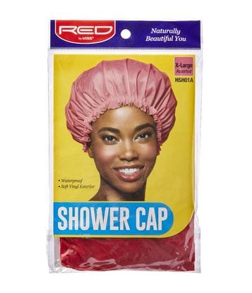 RED BY KISS X-LARGE SHOWER CAP ASSORTED COLORS HSH01A
