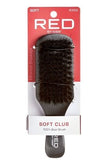 RED BY KISS 100% BOAR SOFT CLUB BRUSH BOR02