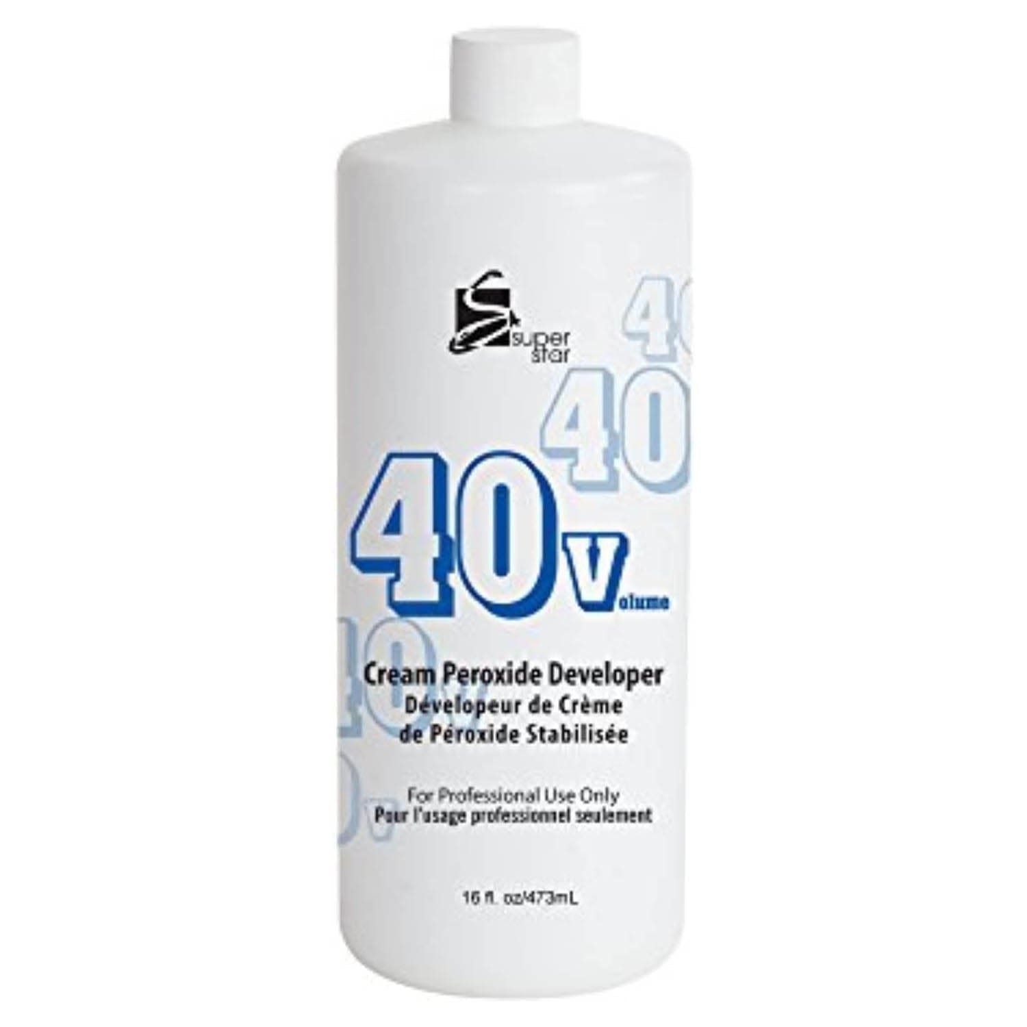 SUPER STAR CREAM PEROXIDE DEVELOPER 40vol. 16 oz.