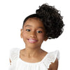 Short Curly Kids Drawstring Ponytail – 4"