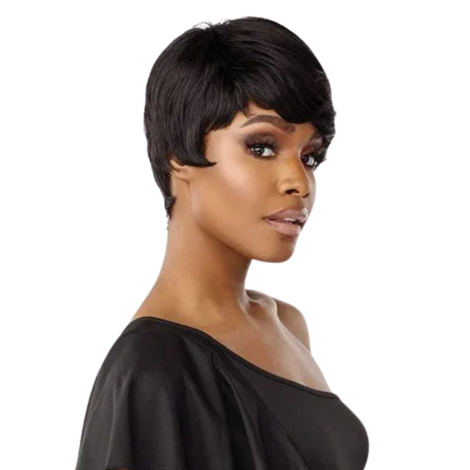 Short Tapered Pixie Full Wig – 10"