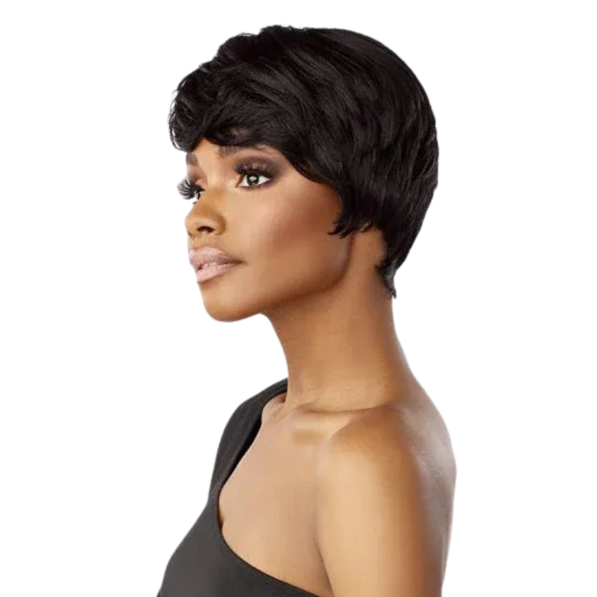 Short Tapered Pixie Full Wig – 10"