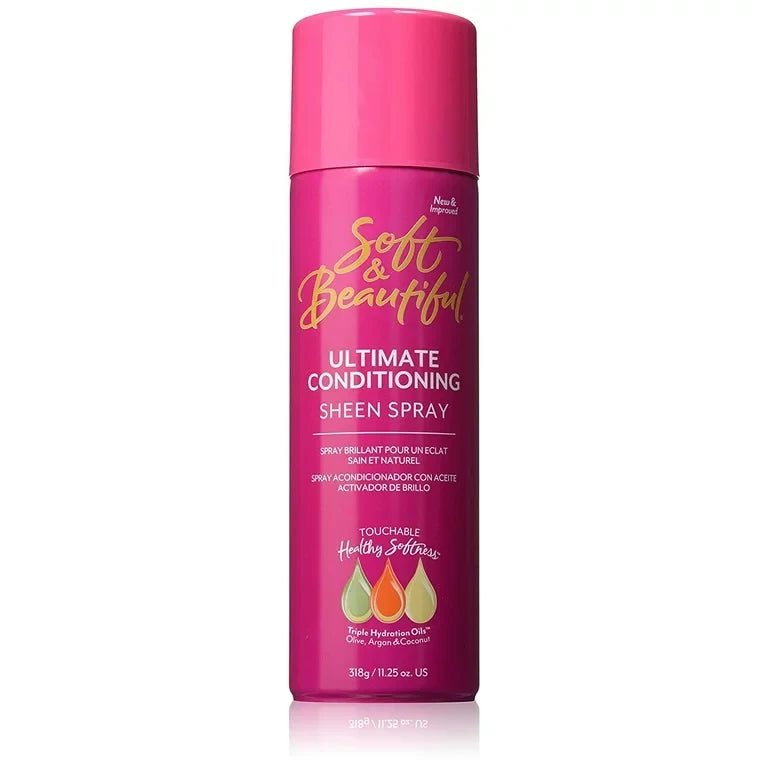 Soft & Beautiful Ultimate Conditioning Sheen Spray 11.25 oz