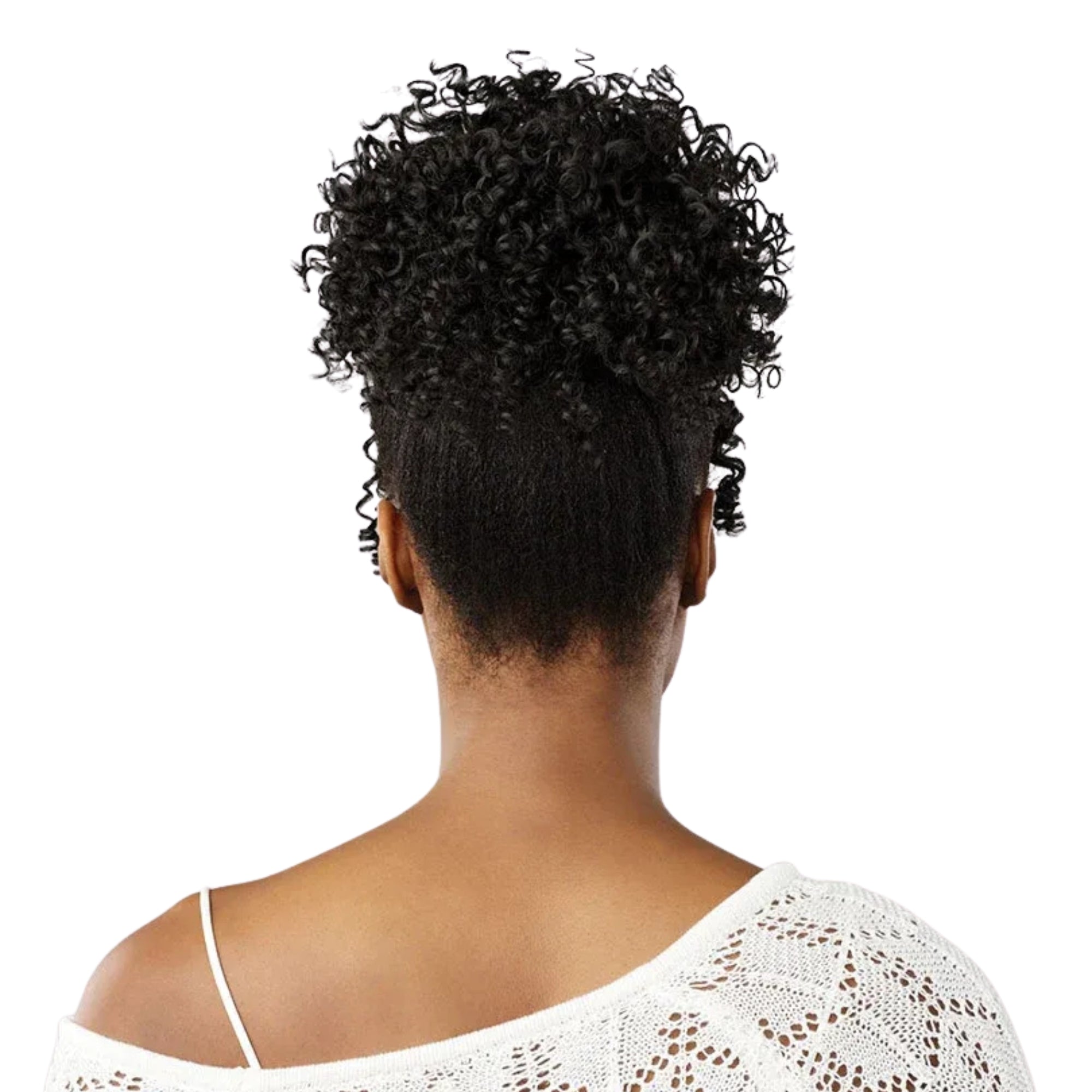 Springy Curly HD Updo Unit – 8"