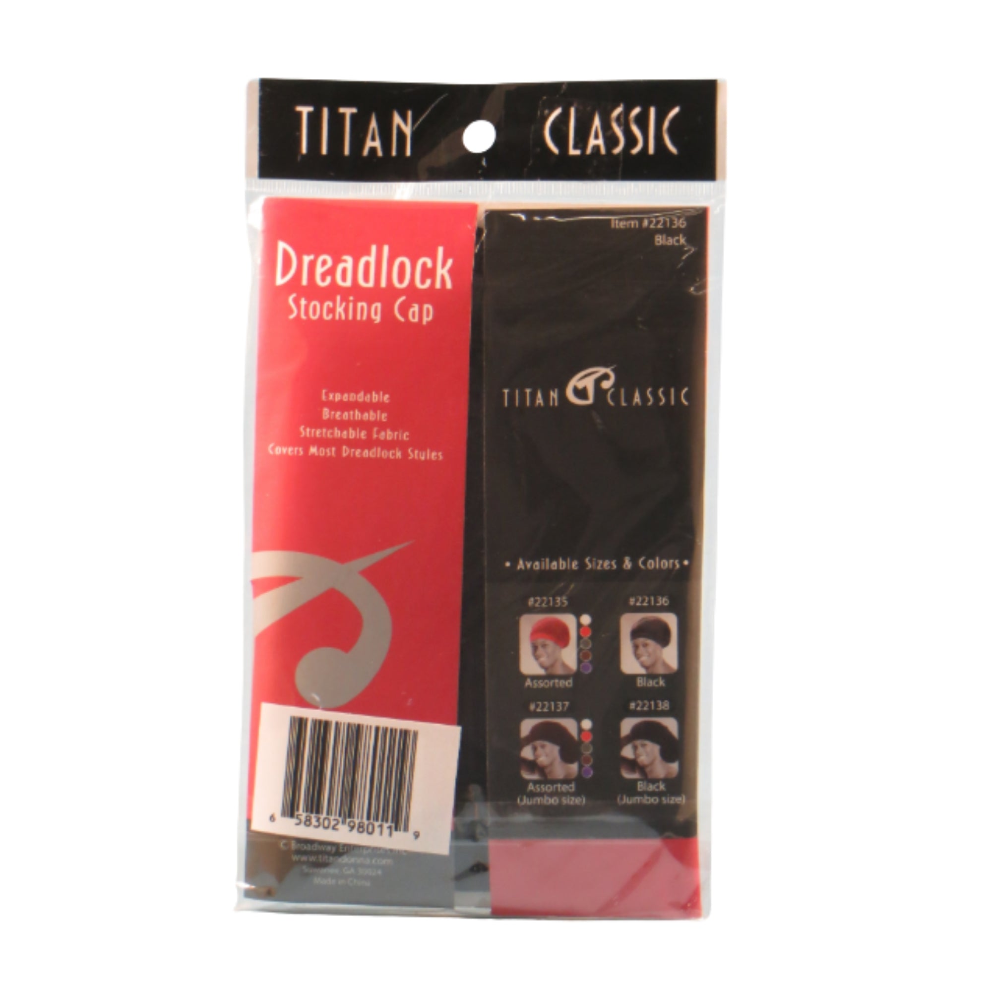 Titan Dreadlock Stocking Cap | Beauty Supply