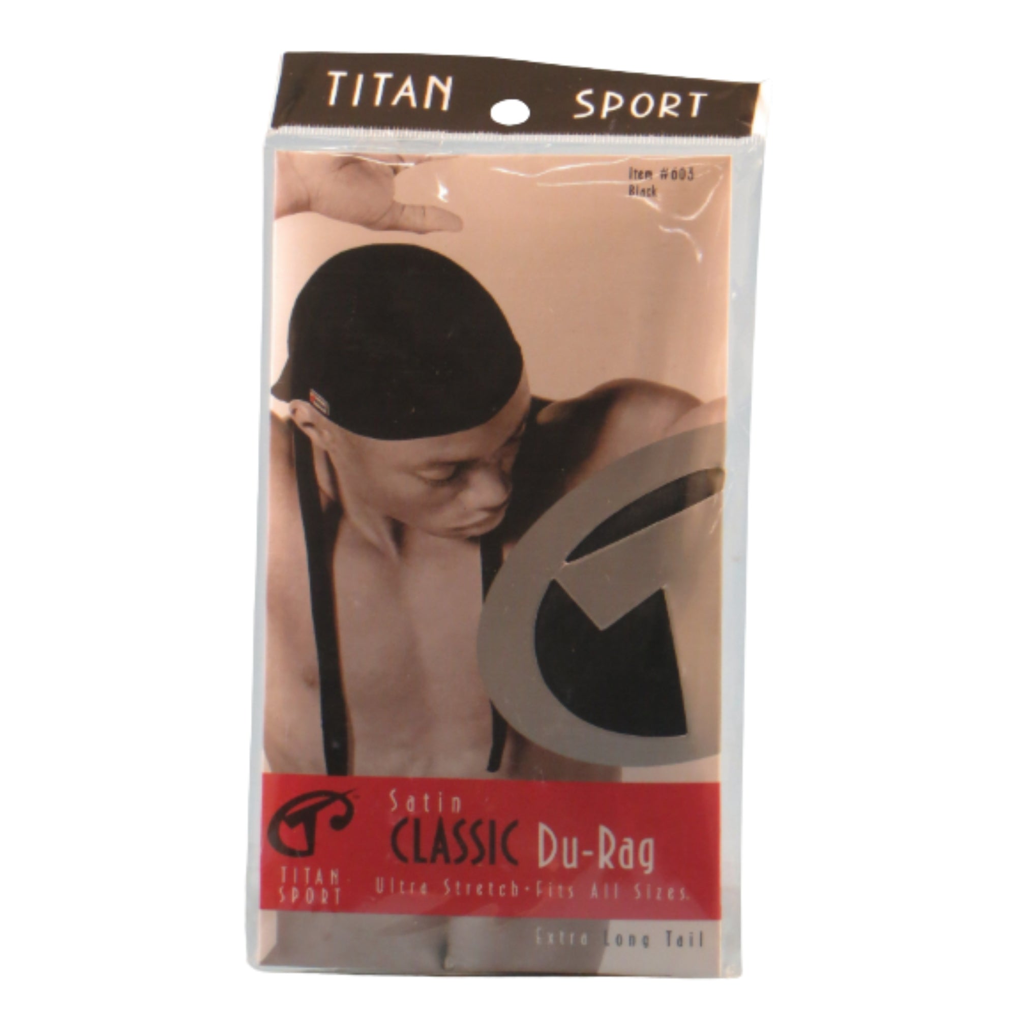 Titan Durag Satin Black | Beauty Supply