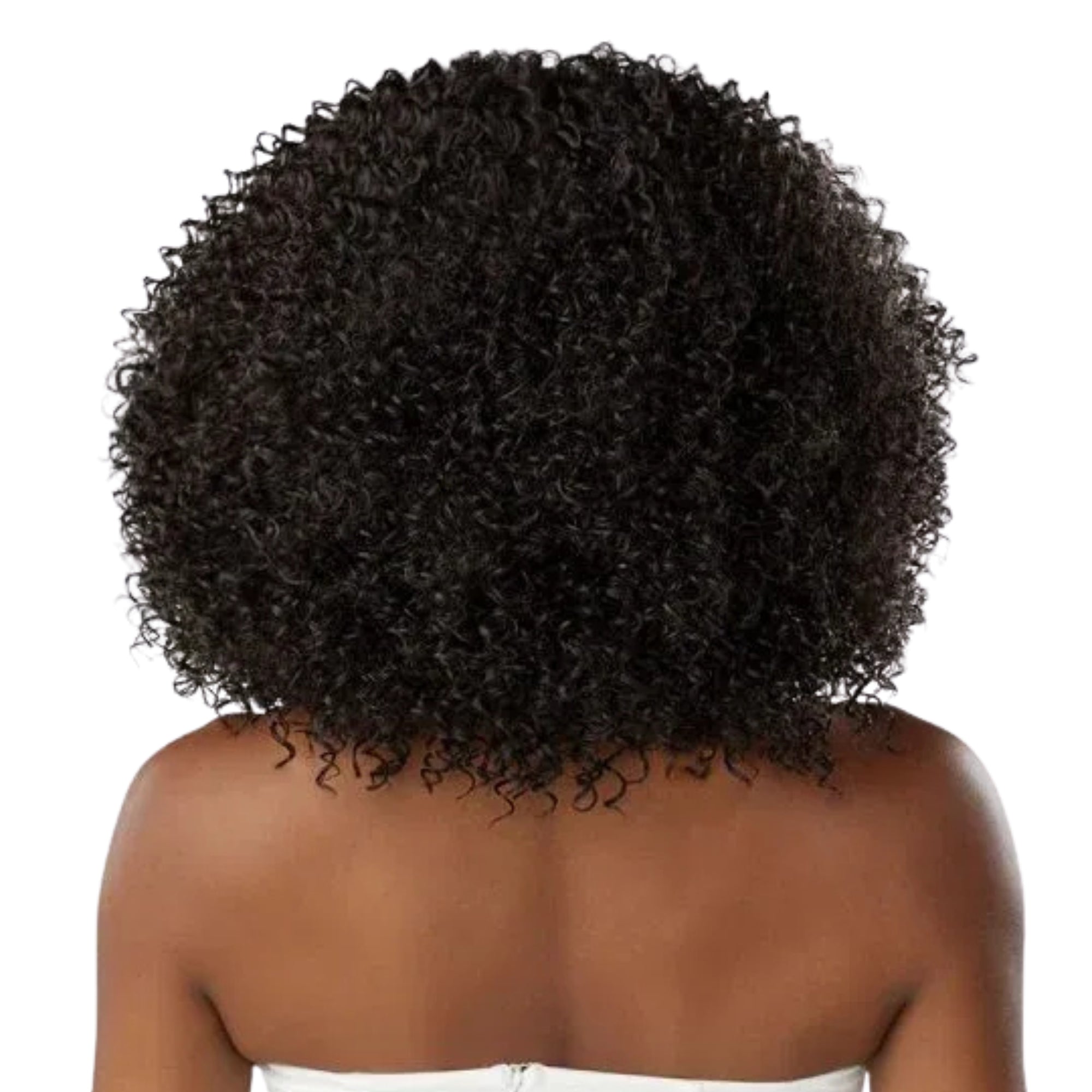 Tight Corkscrew Curl Y-Part Lace Front Wig – 16"