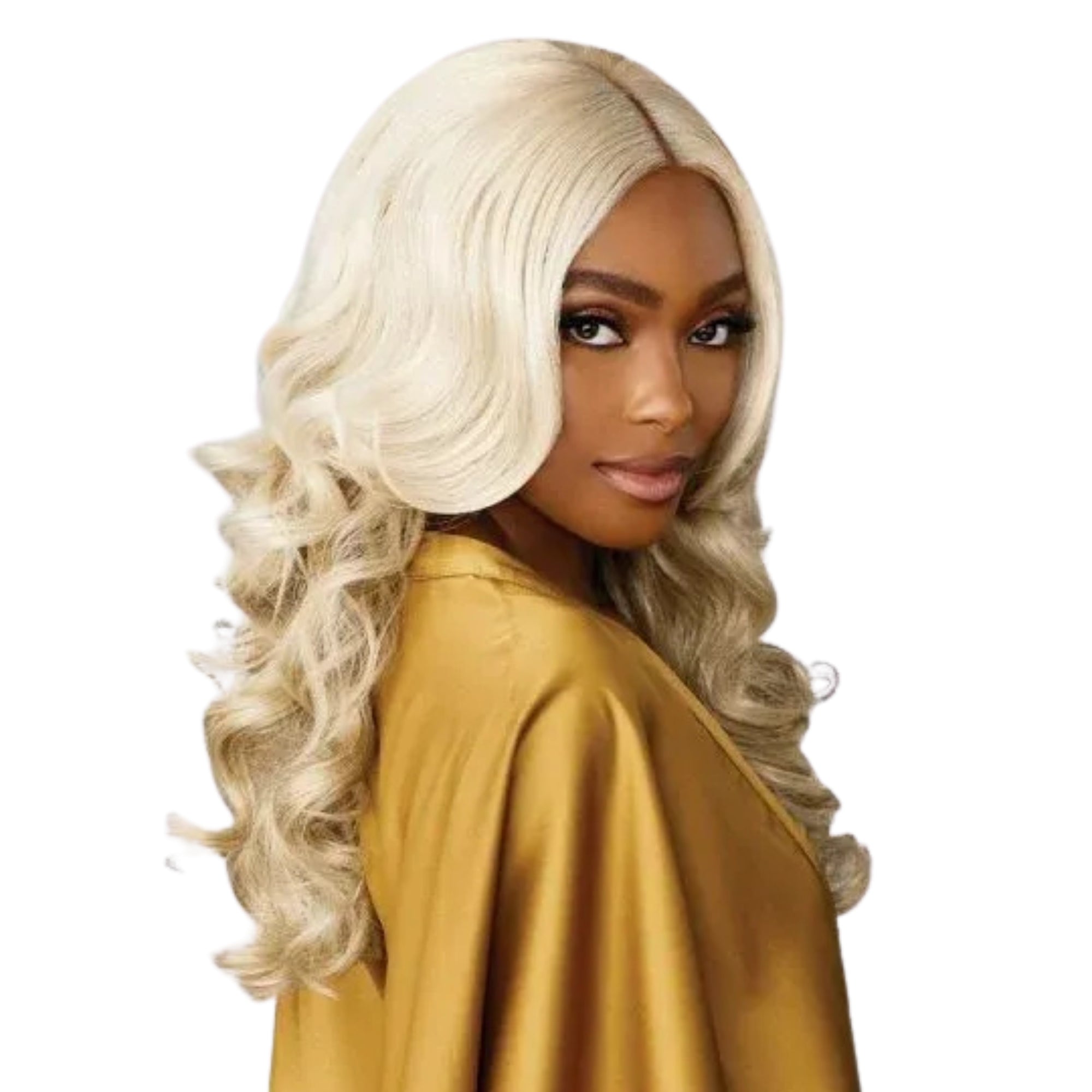 Voluminous Dramatic Curl Lace Front Wig – 12"
