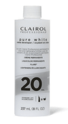 CLAIROL PROFESSIONAL PURE WHITE CREME DEVELOPER 20 VOL STANDARD LIFT 8 fl.oz.