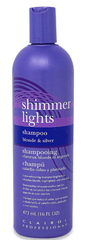 CLAIROL PROFESSIONAL SHIMMER LIGHTS SHAMPOO BLONDE & SILVER 16 fl.oz.