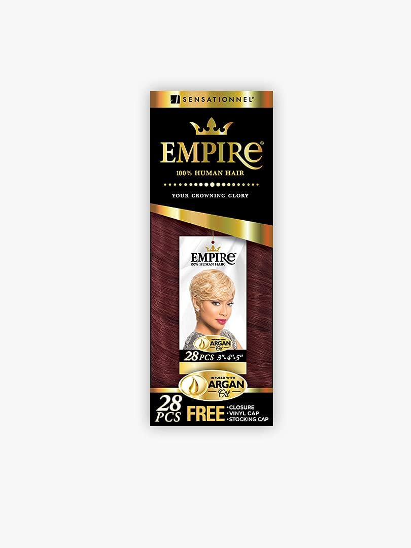 SENSATIONNEL EMPIRE 100% HUMAN HAIR 28 PCS