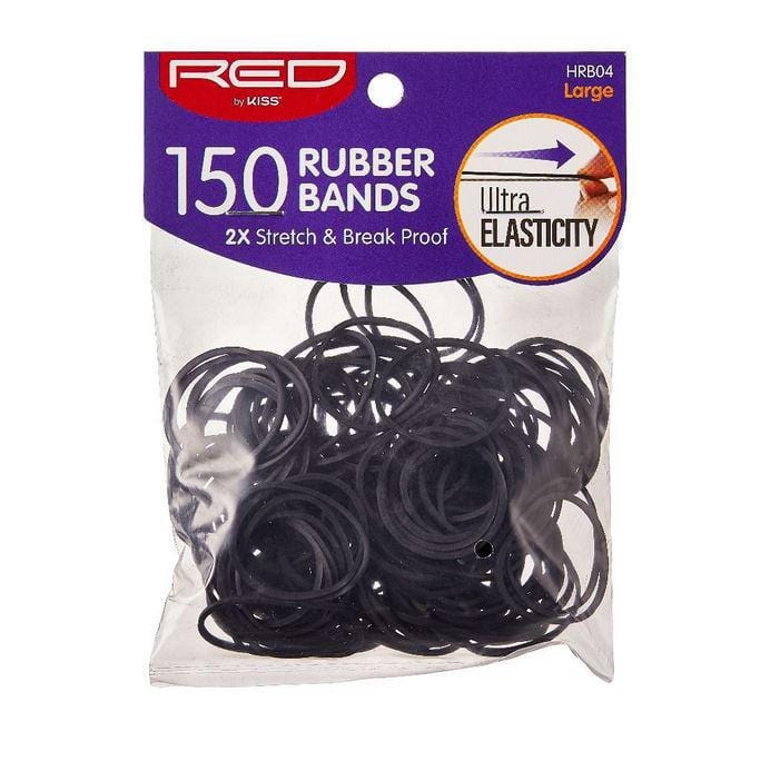 RED BY KISS LARGE RUBBER BANDS HRB04