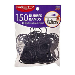 RED BY KISS LARGE RUBBER BANDS HRB04