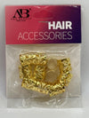 ANA BEAUTY GOLD FILIGREE TUBE LOC JEWELRY