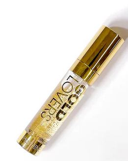 HerMine Gold Lovers Sparkling Lip Gloss 0.23fl oz./7ml