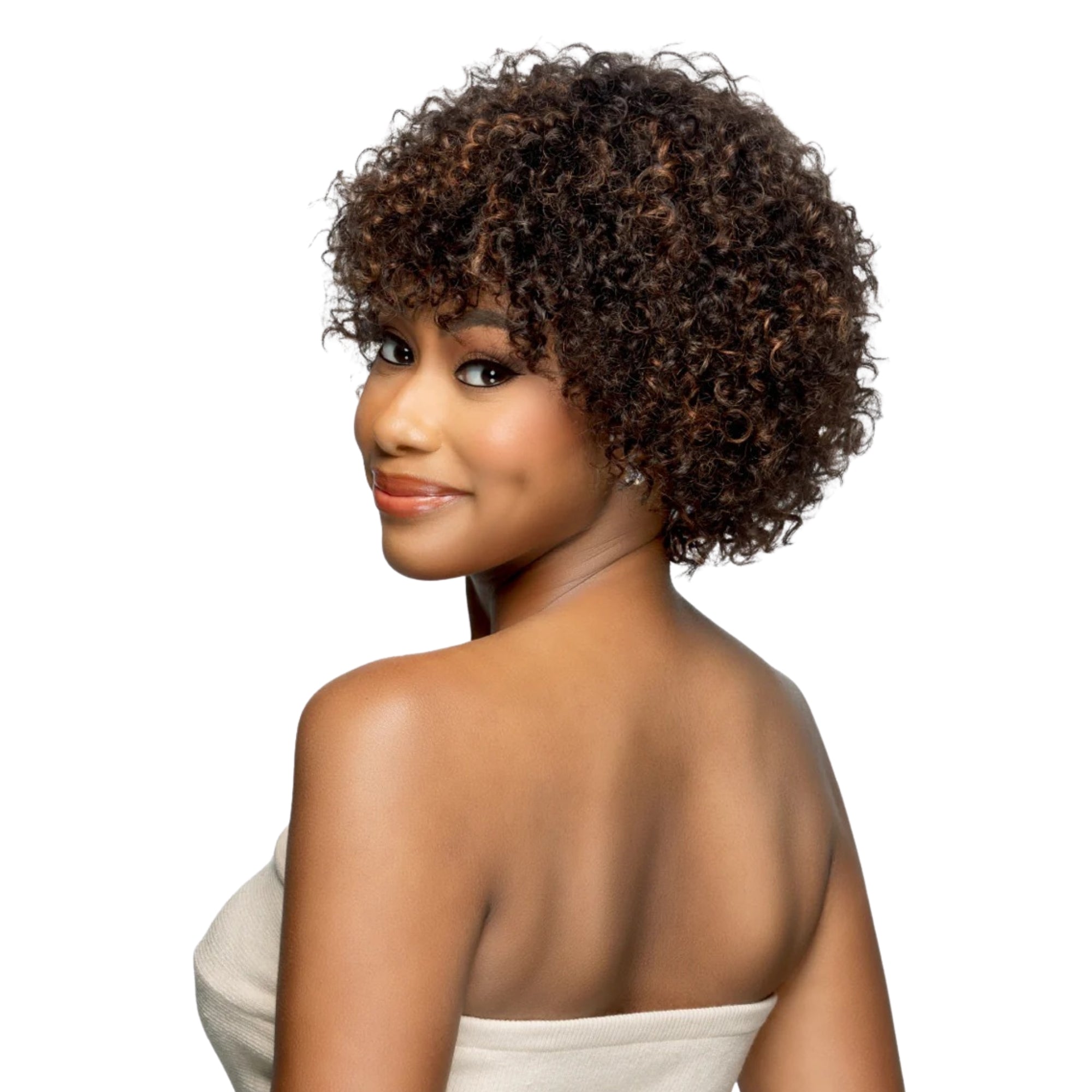 Jerry Curl Human Hair Wig – 11": DARA