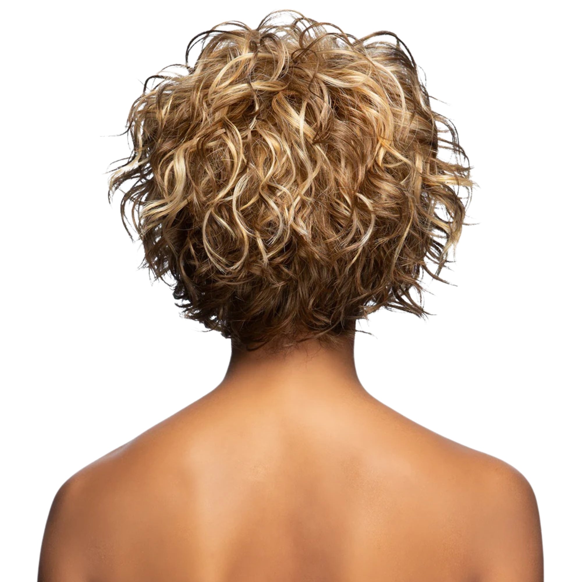 Loose Curl Short Style Wig:  ELSIE
