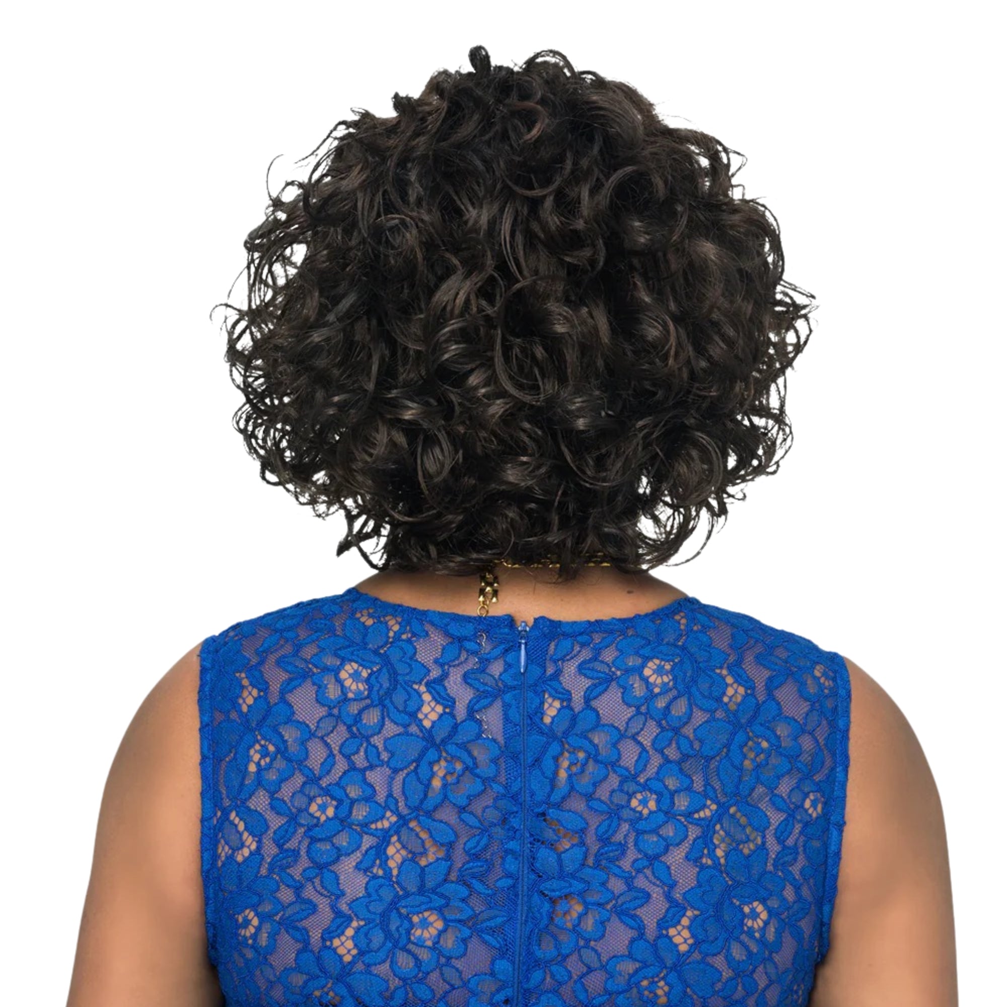Loose Mixed Spiral Curl Wig – 12": OPRAH-5