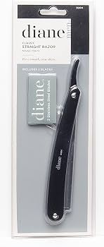 Diane Classic Straight Razor w/2 Stainless Steel Blades #D204