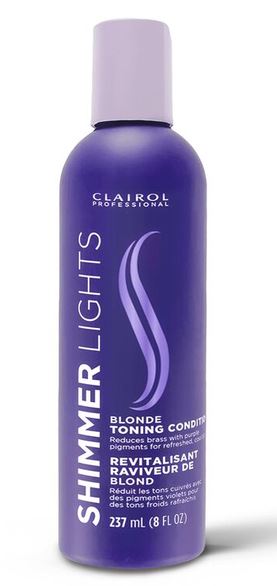 Clairol Shimmer Lights Blonde Toning Conditioner 8 fl. oz