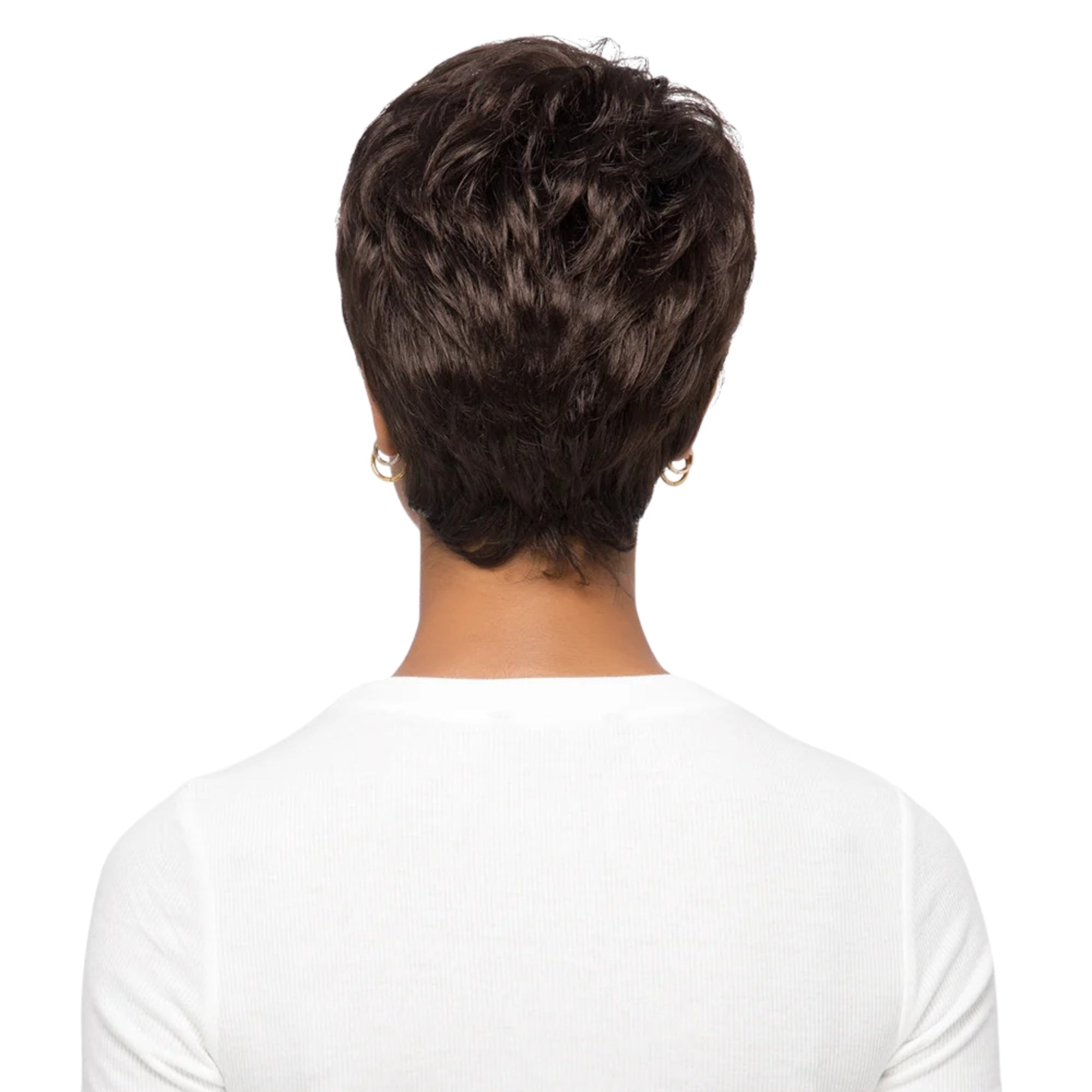 Short Shag Top Wig: AMY-V