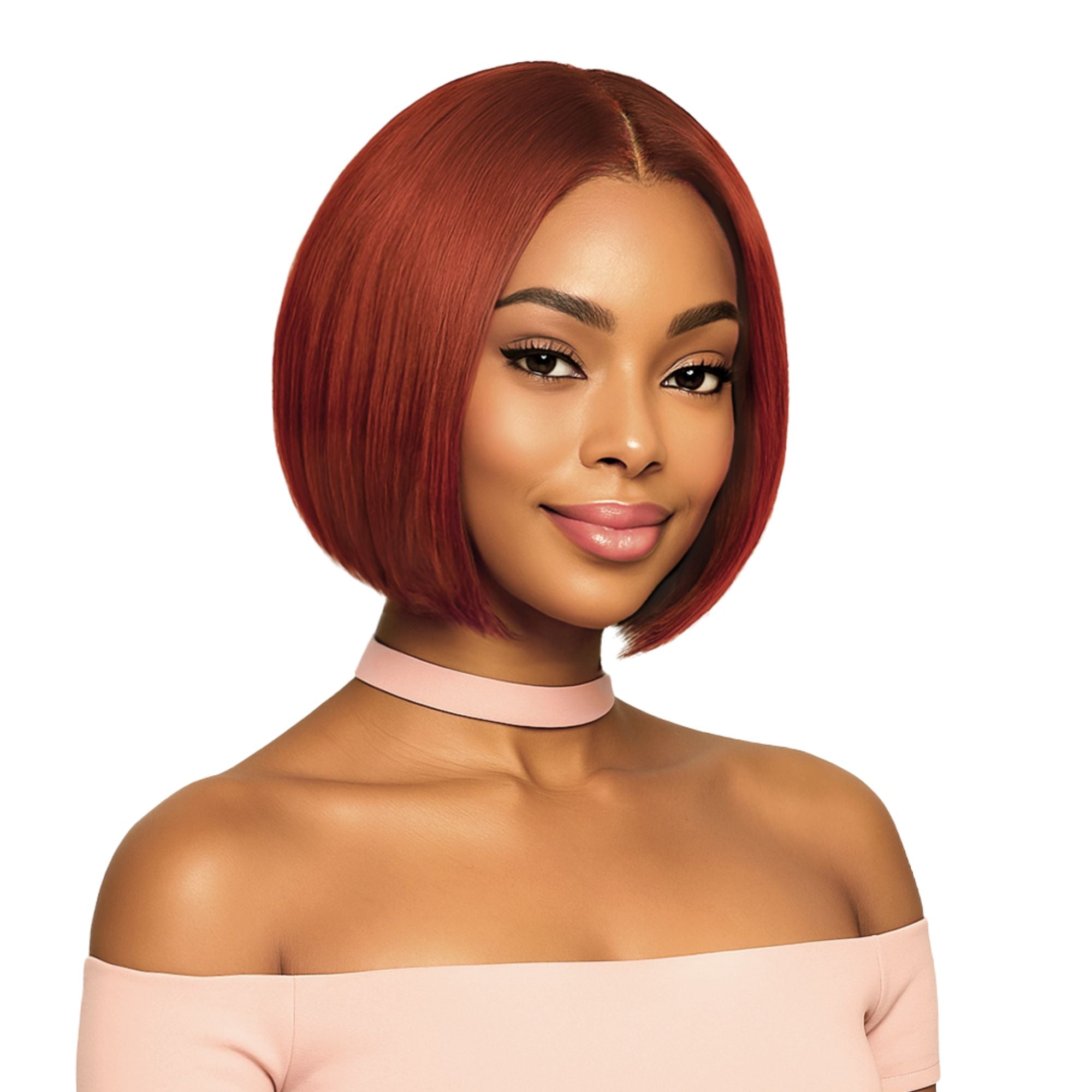 Straight Boxy Bob Wig – 9": BELL