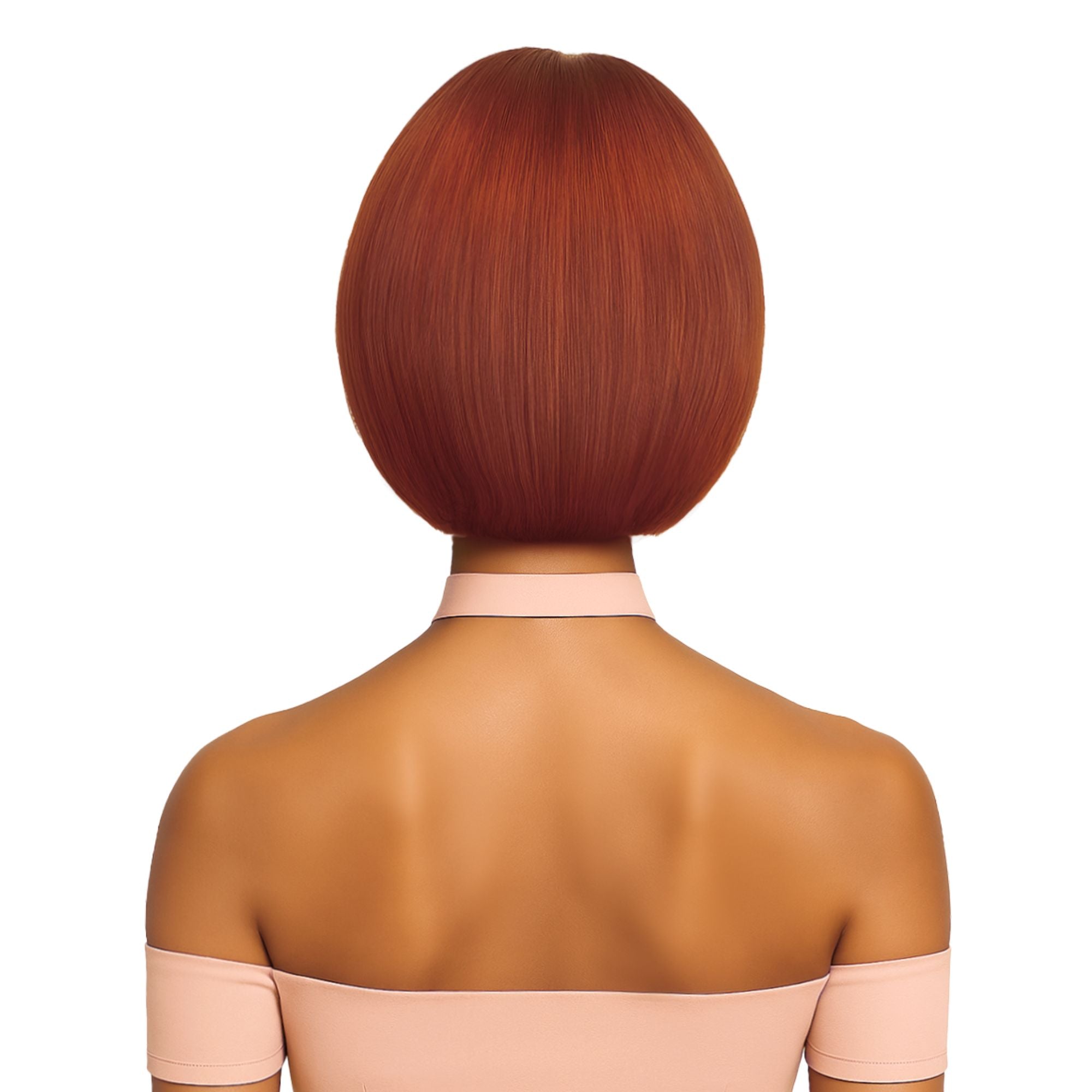 Straight Boxy Bob Wig – 9": BELL