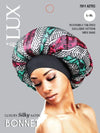 LUX LUXURY SILKY SATIN BONNET L-XL AFRO ASST #7011