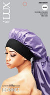 LUX LUXURY SILKY SATIN BRAID BONNET ASST #7005