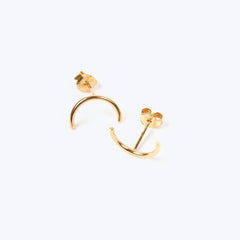 SNG GOLD CIRCLE EARRINGS #R-7120G