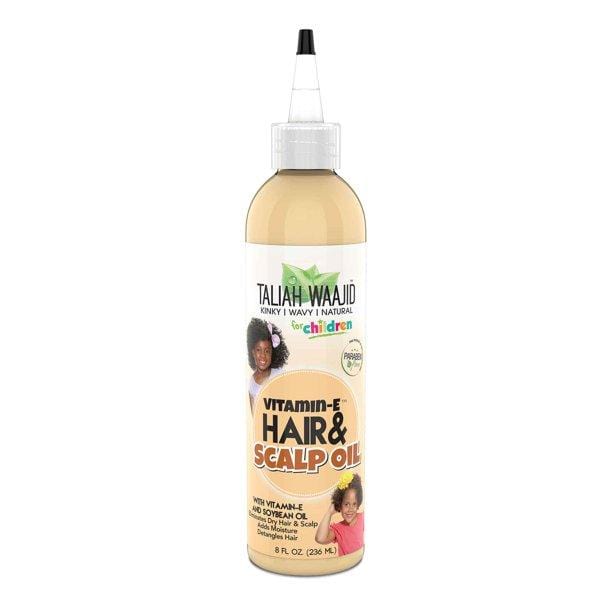 TALIAH WAAJID FOR CHILDREN VITAMIN-E & SOYBEAN OIL HAIR & SCALP OIL 8oz.