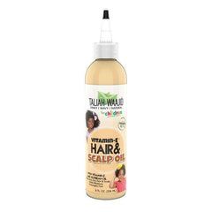 TALIAH WAAJID FOR CHILDREN VITAMIN-E & SOYBEAN OIL HAIR & SCALP OIL 8oz.