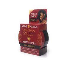 CREME OF NATURE ARGAN PERF EDGE DARK BROWN
