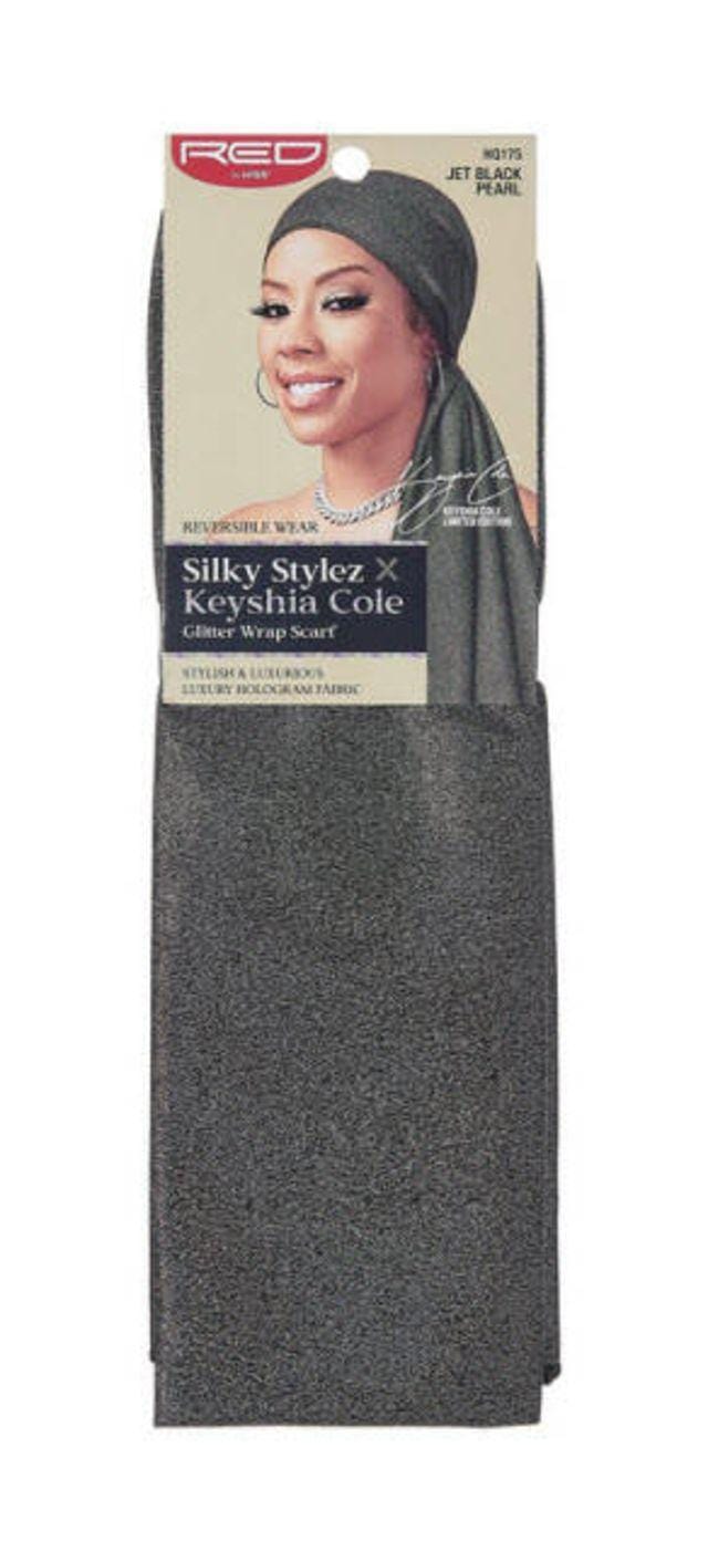 SILKY STYLEZ KEYSHIA COLE GLITTER WRAP SCARF