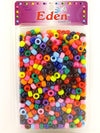 EDEN HAIR BEAD ASST COLORS